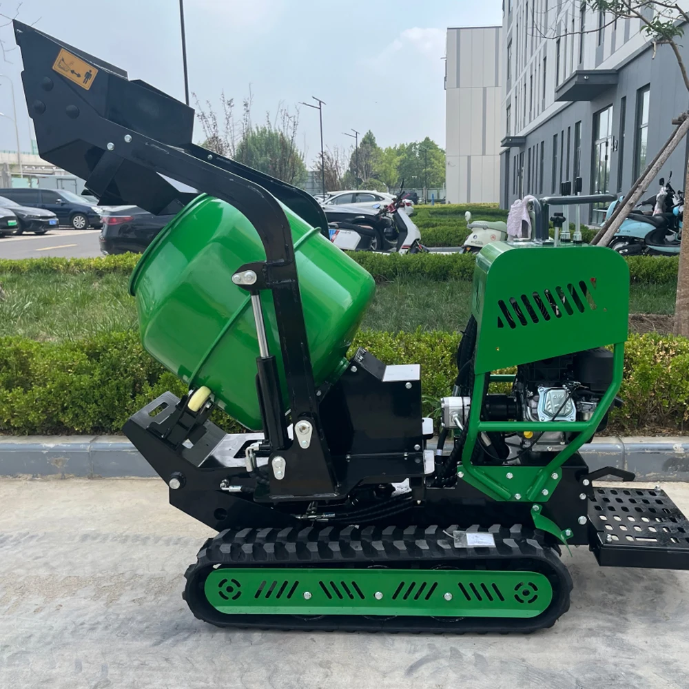 

YG Customized 145L Crawler Concrete Mixer Machines Mini Mobile Self Loading Concrete Mixer Truck