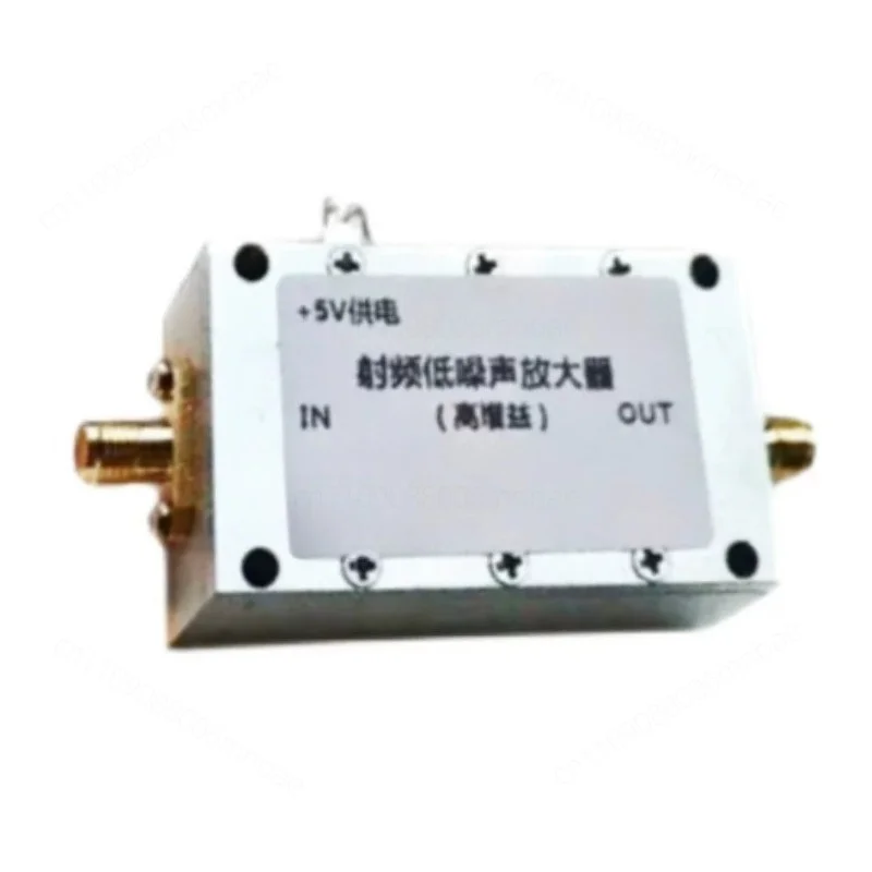 0.01M-4G RF Low Noise Amplifier 40dB High Gain Signal Booster Module LNA Receiver Preamplifier SMA for SDR Ham Radio