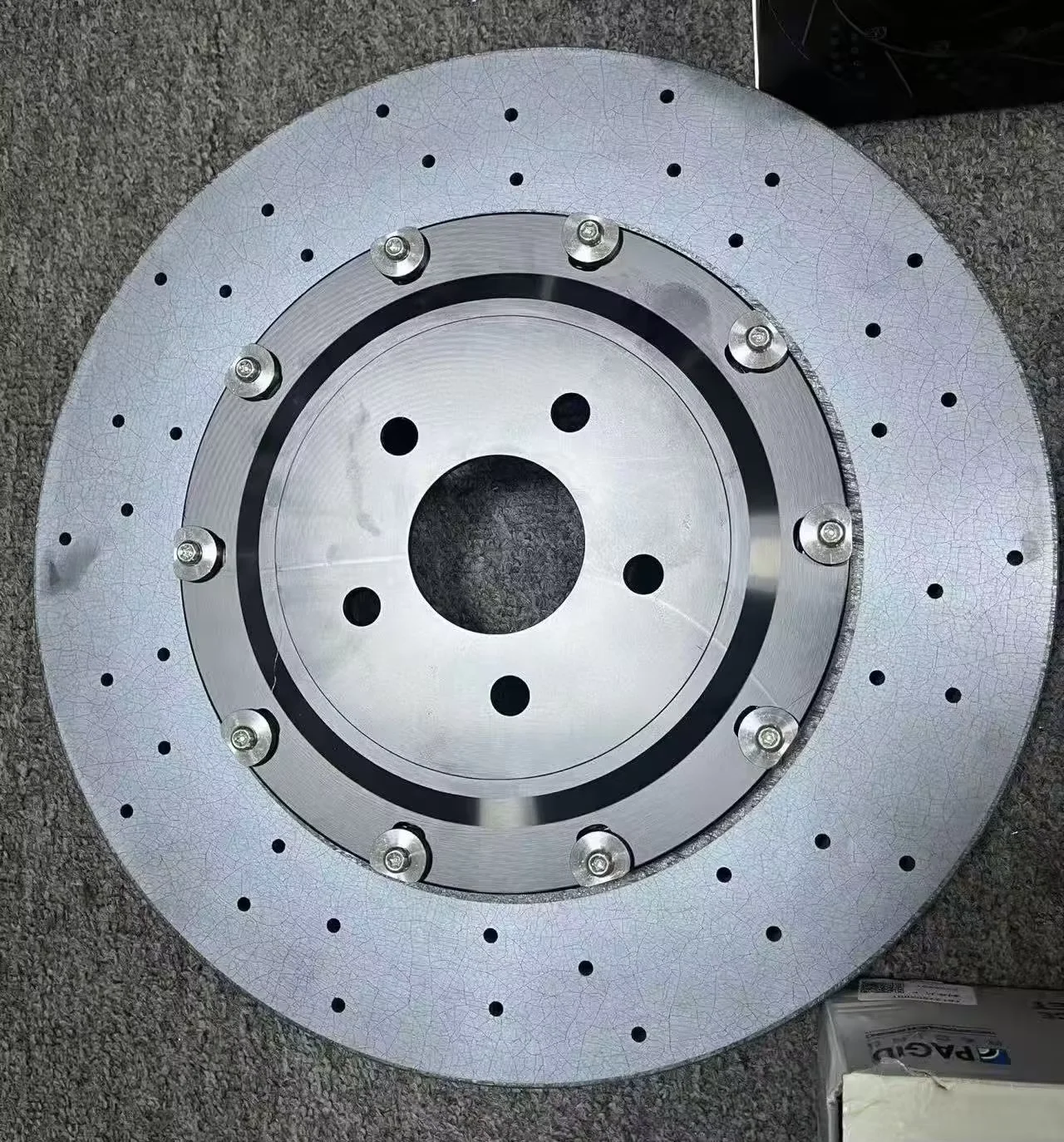 Hot Sale Car Part Brake Kit Carbon Ceramic Brake Disc for view 5