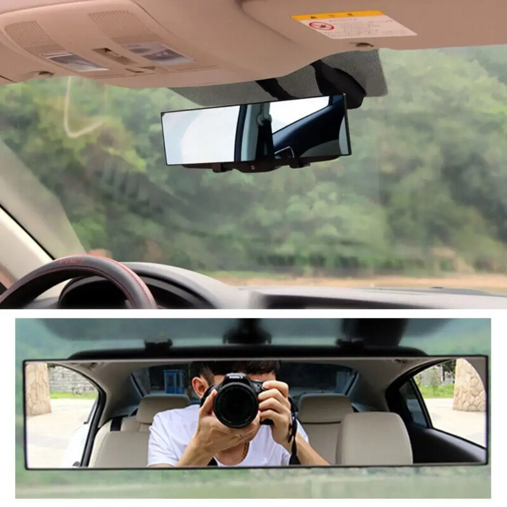 Angel View Panoramic Wide Angle Car Rear View Mirror Ultra-thin Rear View Mirror In The Car Car Interior Accessories