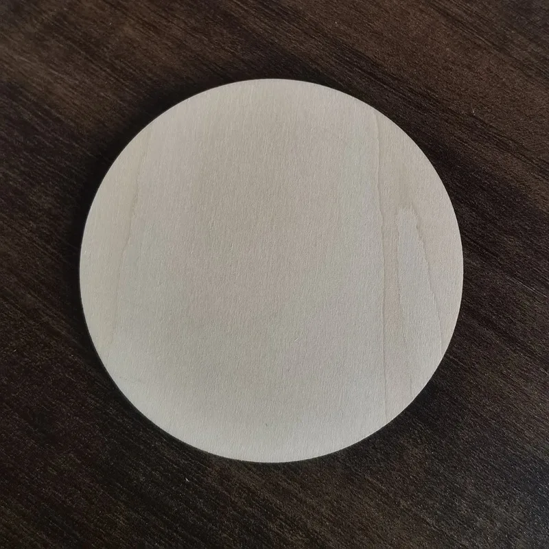 

Unfinished Wood Circle Round Wood Pieces Pendant Blank Round Ornaments Wooden Cutouts For Diy Craft Decoration Laser Engraving