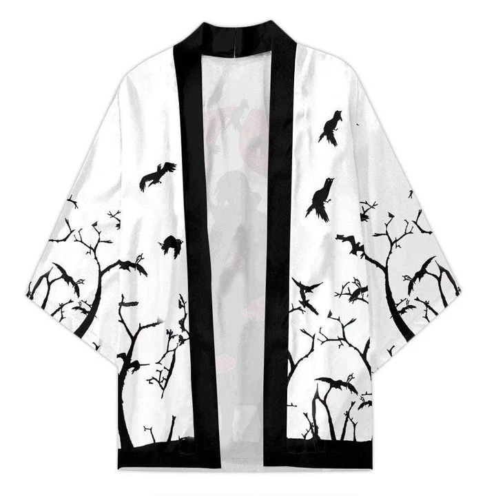 

Itachi Akatsuki Kimono Jacket Ukiyo-e Kimono Cloak Loose Three-quarter Sleeve Cardigan Haori