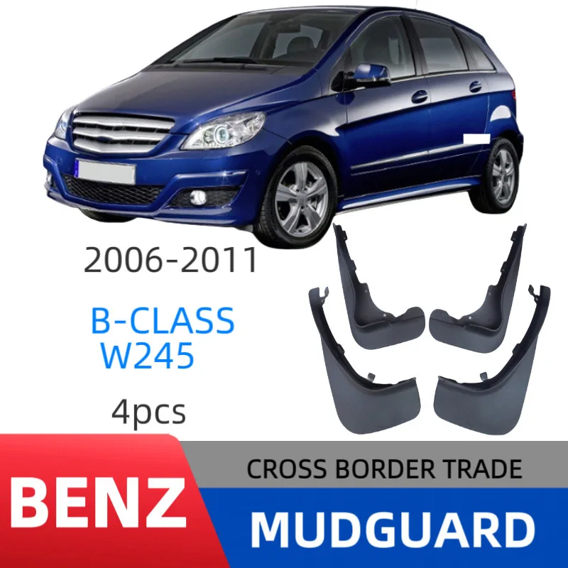 

Mudguards For 06-11 Mercedes Benz W245 Mud Flaps Mudflap Front Rear Fender Anti-splash Mudguards Guard Splash Car Accessories