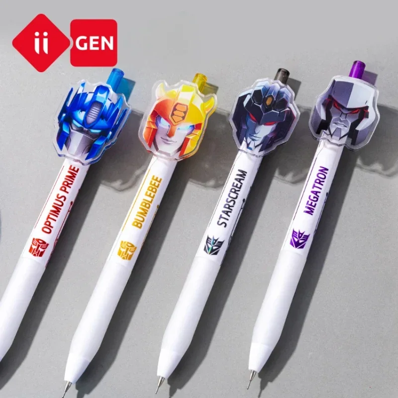 Iigen Transformers Mechanical Pencil Student Cartoon Cool Innovative Stationery Free Sharpening Boy Christmas Birthday Gift