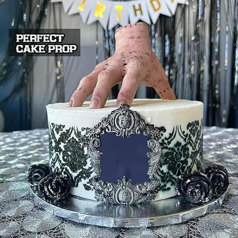 2025 Halloween Horror Rekwisieten Gebroken Handen Horror Weddenday Adams Familie Latex Palmbeeld Thuis Decoratief