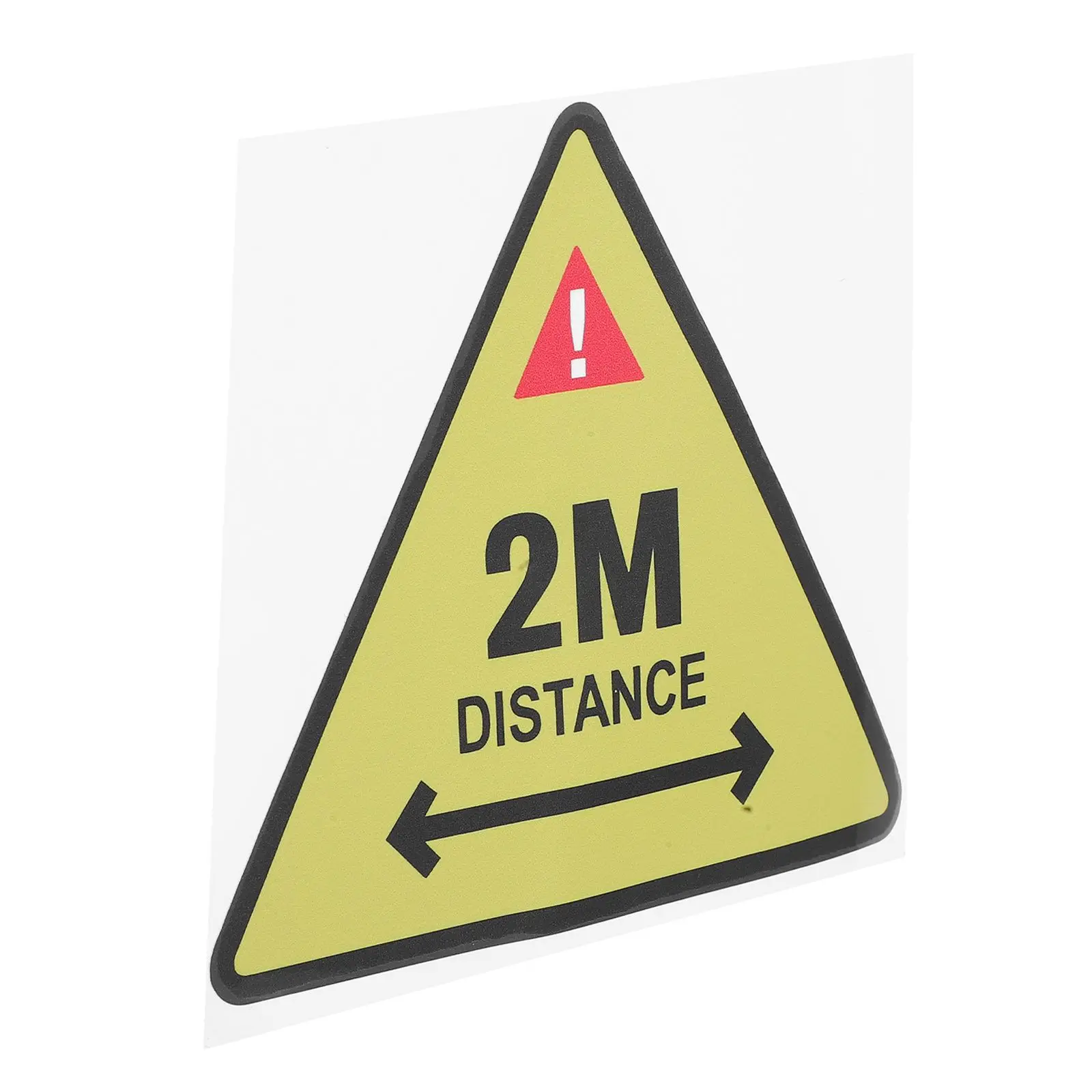 Safety Warning Stickers Label Industrial Sign Caution Signs Distance Signage Keep The