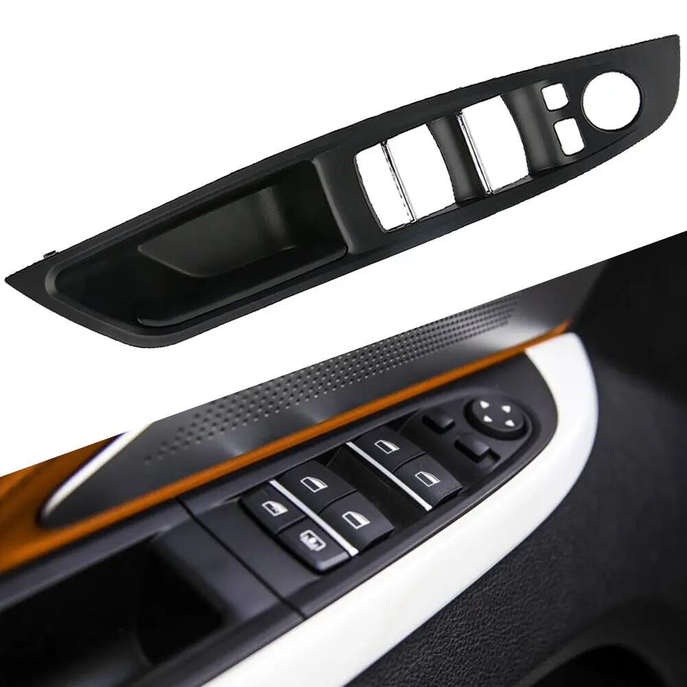 For BMW 5 series F10 F11 Left Hand Drive LHD 2010-2016 Quality Car Interior Inner Door Handle Panel Pull Trim Cover 51417225875