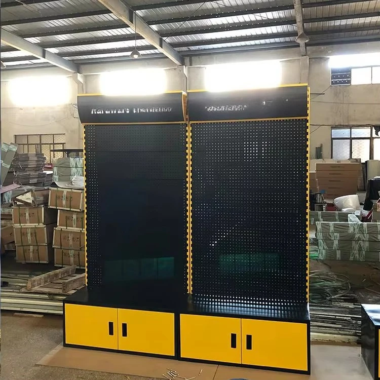 Crochet de plaque à ongles personnalisé, présentoir d'outils matériels, exposition d'équipement de pêche multifonctionnel, présentoir de rangement