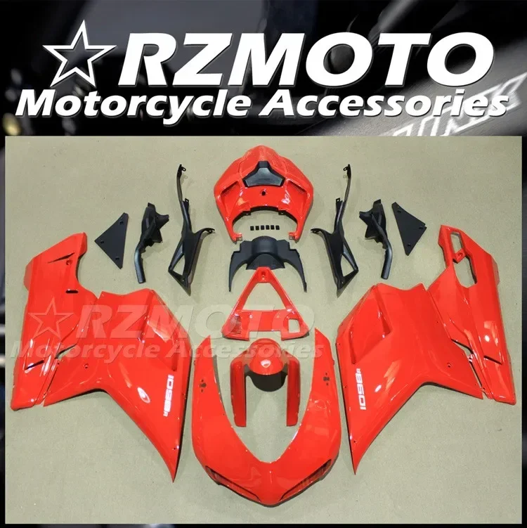 

New ABS Fairings Kit Fit for Ducati 848 1098 1198 Evo 2007 2008 2009 2010 2011 2012 2013 2014 Bodywork Set Custom Red