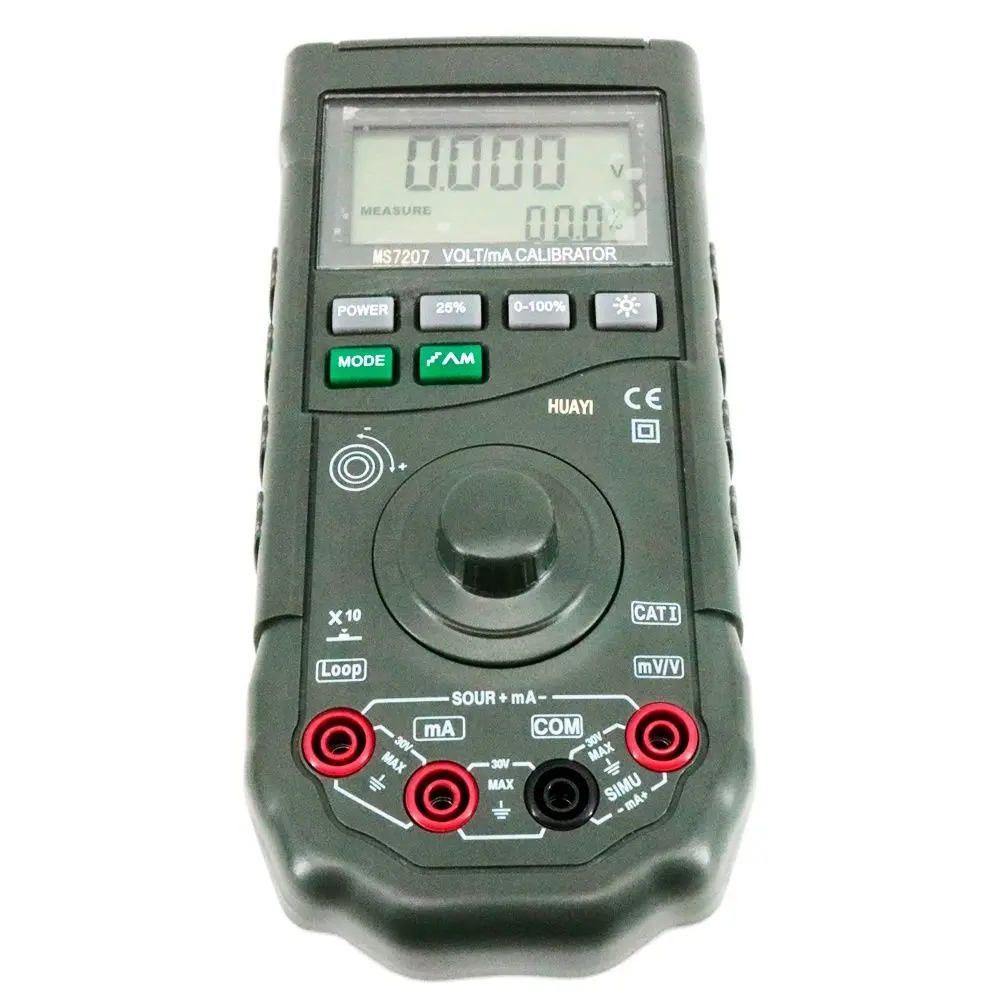 Цифровой Калибратор цикла MS7207, калибратор процесса, Вольт/мА калибратор 24 мА 28 В постоянного тока