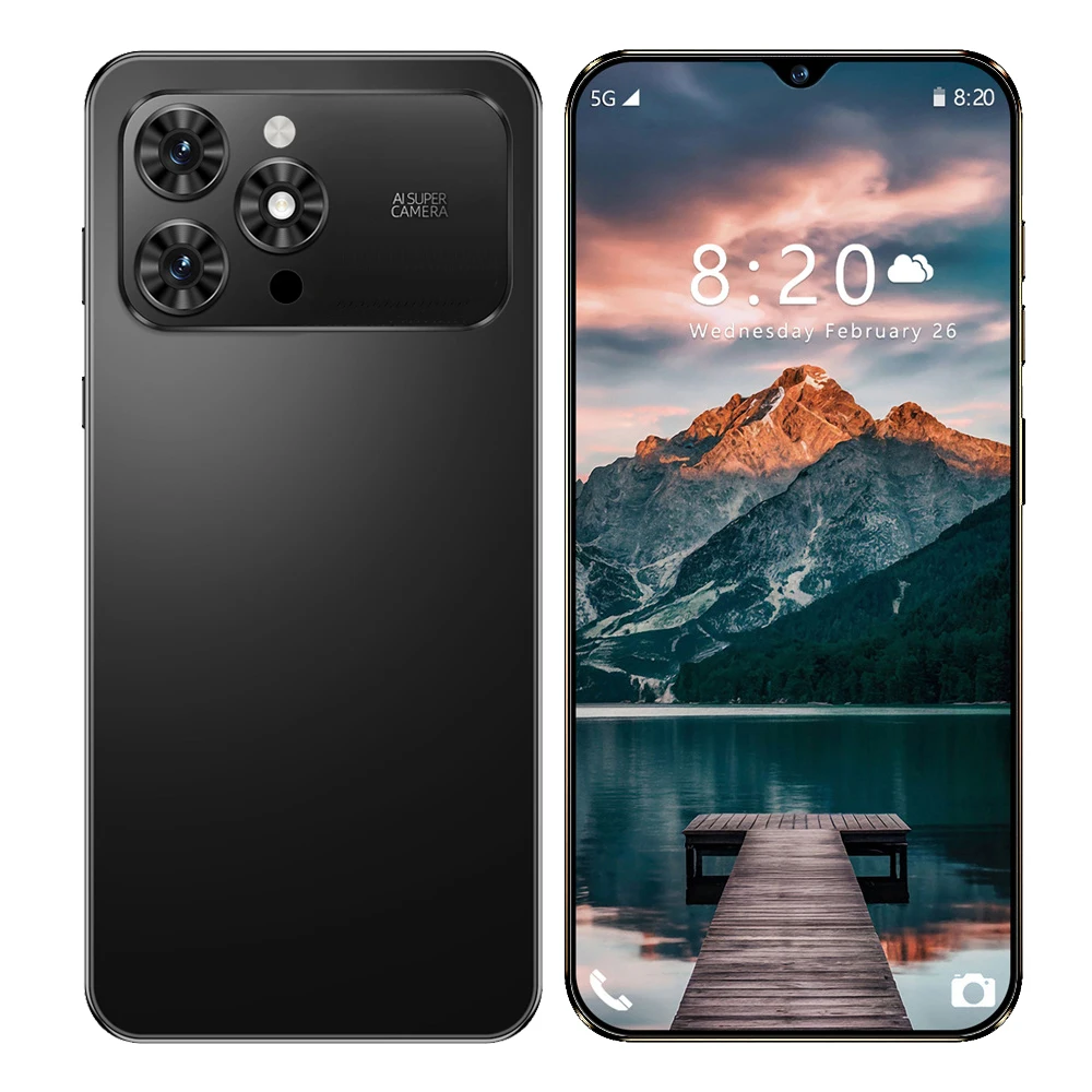 2026 NIEUW Voor i17 Pro Max Smartphone Originele 7.0HD Mobiele Telefoons 5G Dual Card Mobiele Telefoons 8000 mAh Android 15 Ontgrendeld Mobiele Telefoon