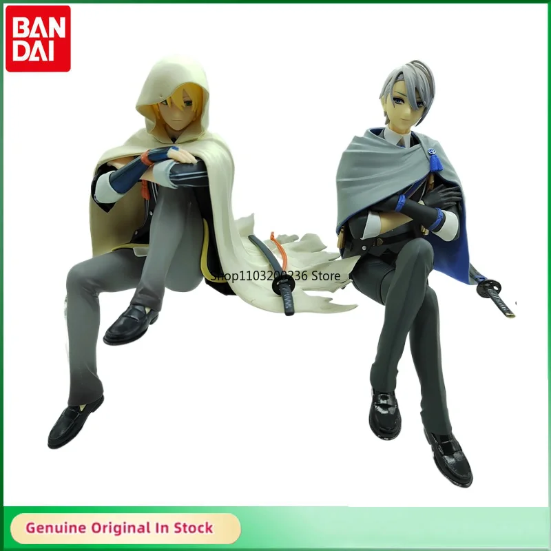 

BANDAI Original Ichiban Kuji Touken Ranbu Online Yamanbagirikunihiro& Yamanabagiri Chouki Action Figure Desktop Ornaments Model