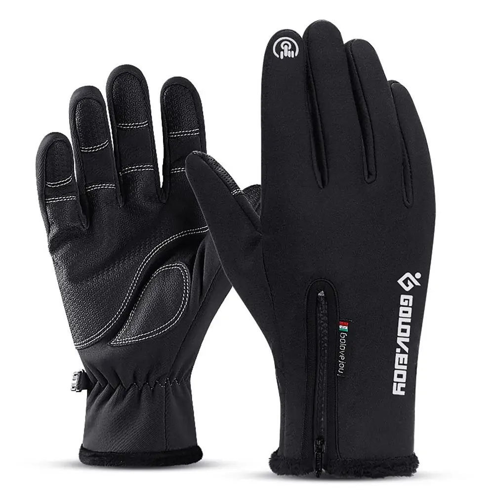 

Touchscreen Winter Gloves Winter Warm Non-slip Fleecing Gloves Thermal Fleece Lined Motorcycle Gloves