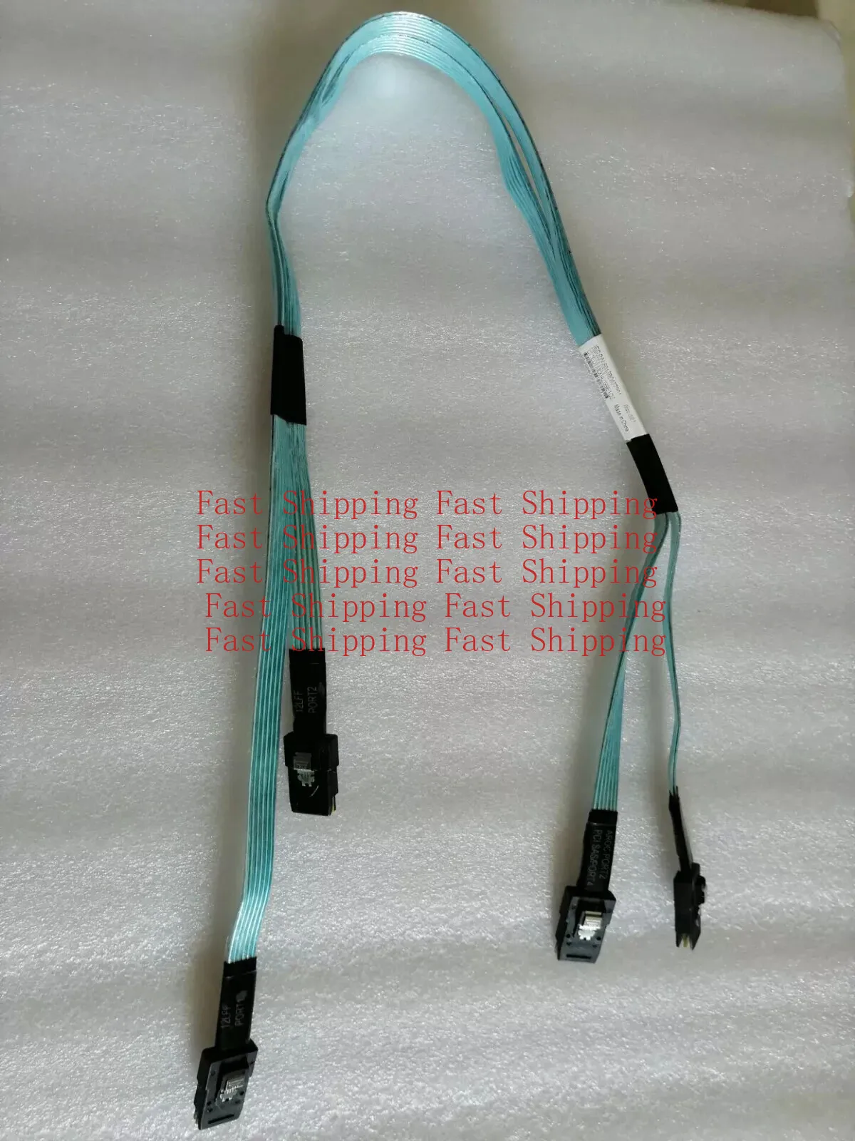 A=For HP 747576-001 784627-001 Proliant DL380 G9 Dual 6g Mini-SAS Cable