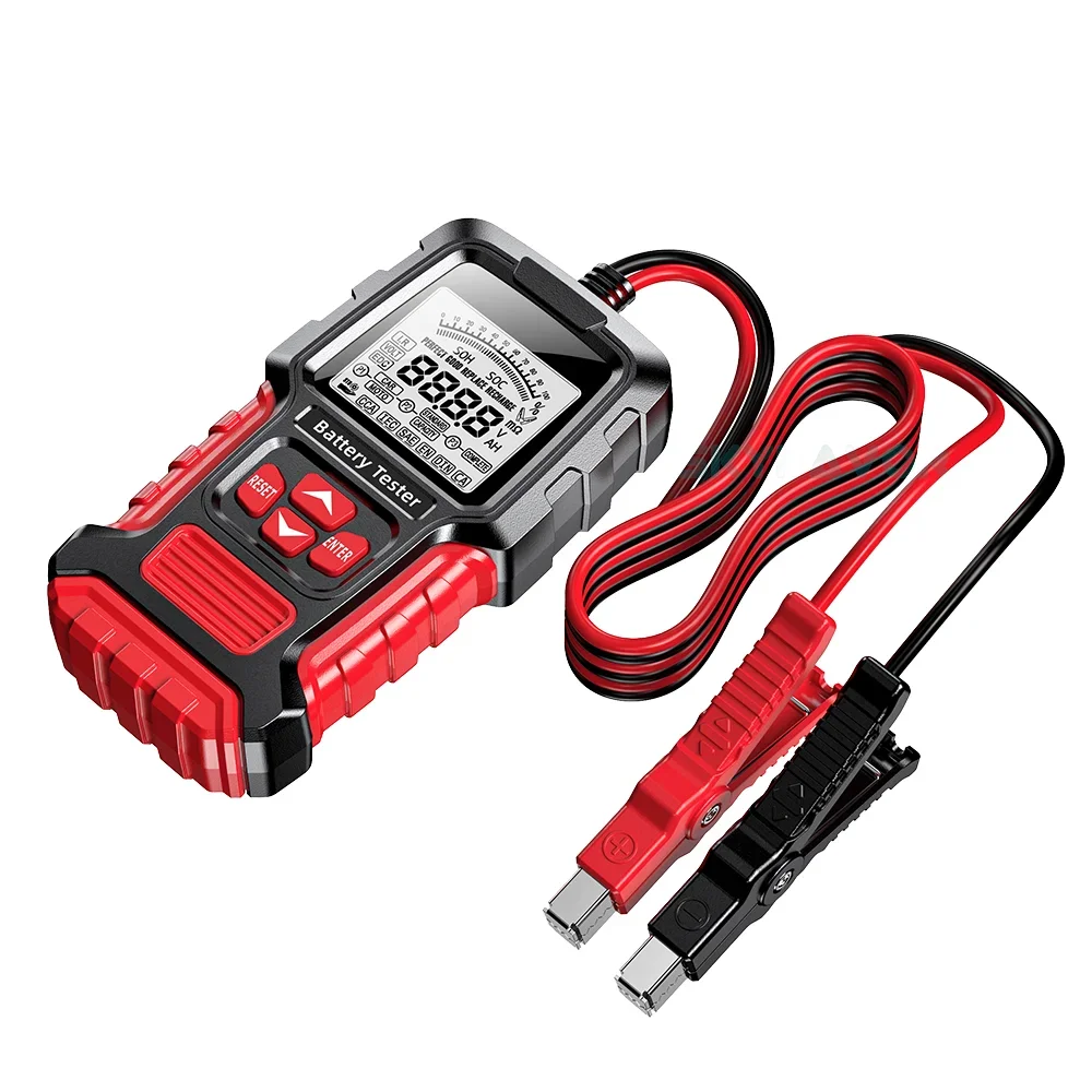 12V 24V Auto Battery Tester - Digital Internal Resistance Analyzer for Lead Acid  Batteries Free Internal Resistance Tester