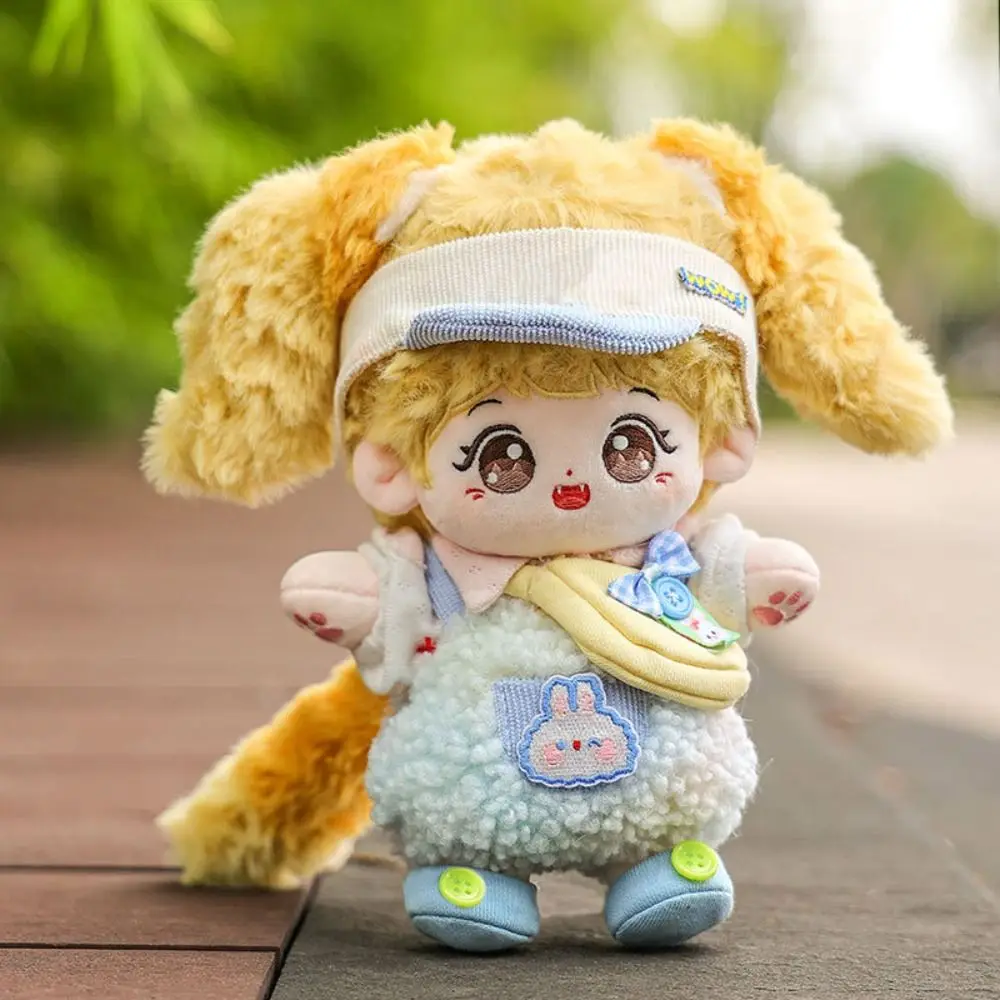 20CM Doll Clothes Doll Accessories Replacement Outfit Miniature Dress Suit Playing House Multicolor Doll Headwear Dress