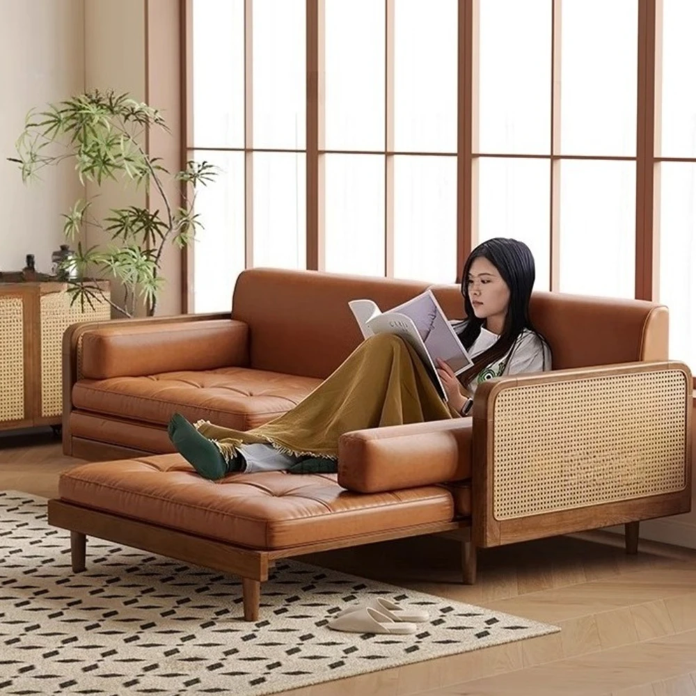 

Multifunctional Sofas Long Relaxing Office Divano Soggiorno Di Lusso Furnitures Bed Living Room Sofas Modern Extendeble Dining