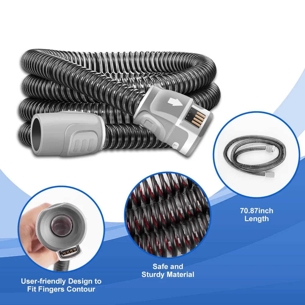 

Новая трубка с подогревом CPAP, вентилятор, труба с постоянной температурой, кислородная нагревательная трубка, шланг CPAP, трубка ﻿ для F ​ или Трубка Airsense 11 S11