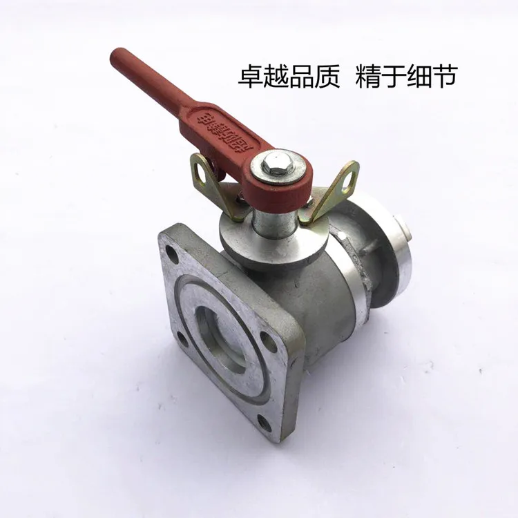 Sprinkler accessories DN65 aluminum alloy fire through valve DN50 square one-way wire tooth interface