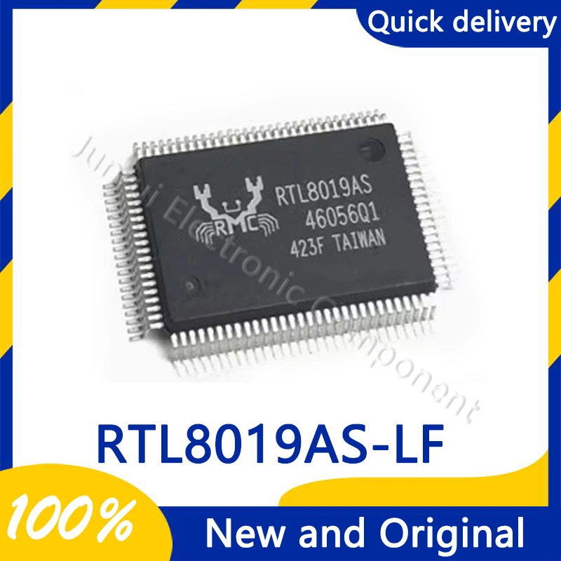 RTL8019AS-LF RTL8019AS 100QFP Ethernet Controller Chip Electronic Component  Integrated Chip Ic  New And Original