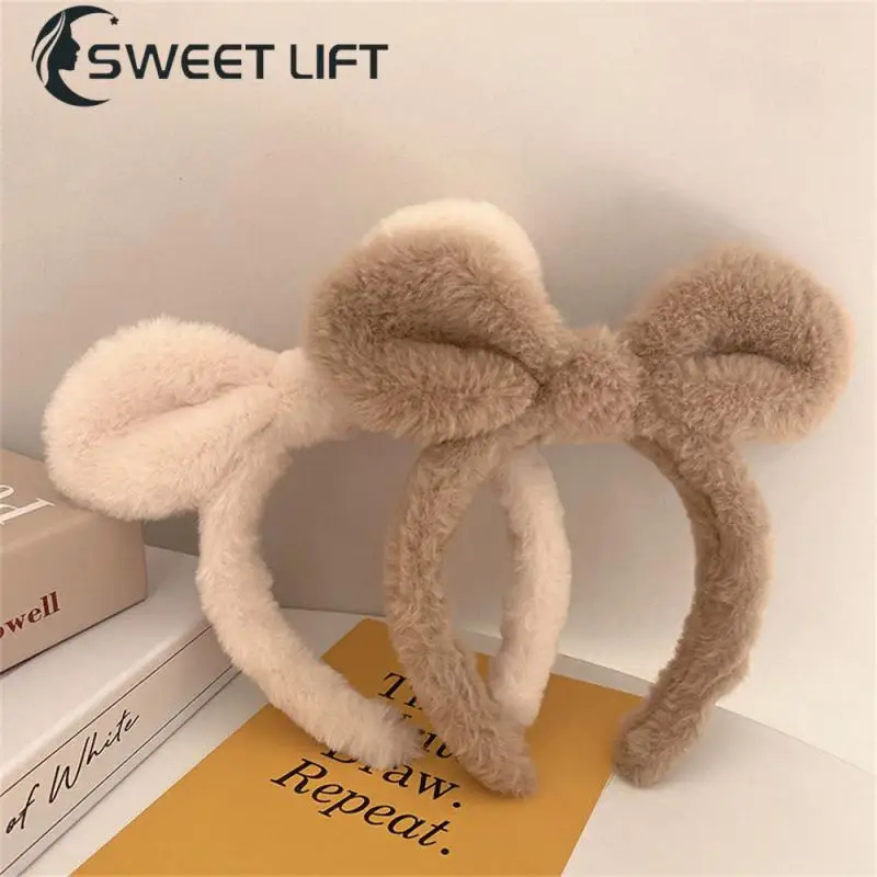 Comfortable Headband Very Suitable For Autumn And Winter Plush Headband Soft Warmth Winter Hair Accessories Trend Headband Plush