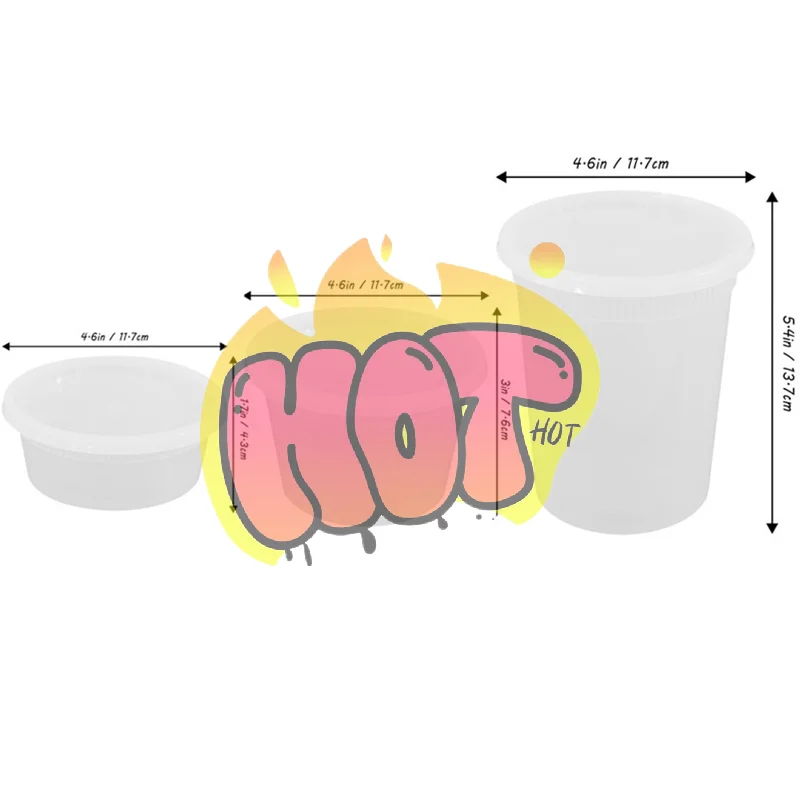 Juego de 10 Recipientes para Almacenamiento de Alimentos con Tapa, Transparentes, Aptos para Alimentos, Libres de BPA, Aptos para Congelador y Microondas, para Preparación de Comidas, Comida para Llevar
