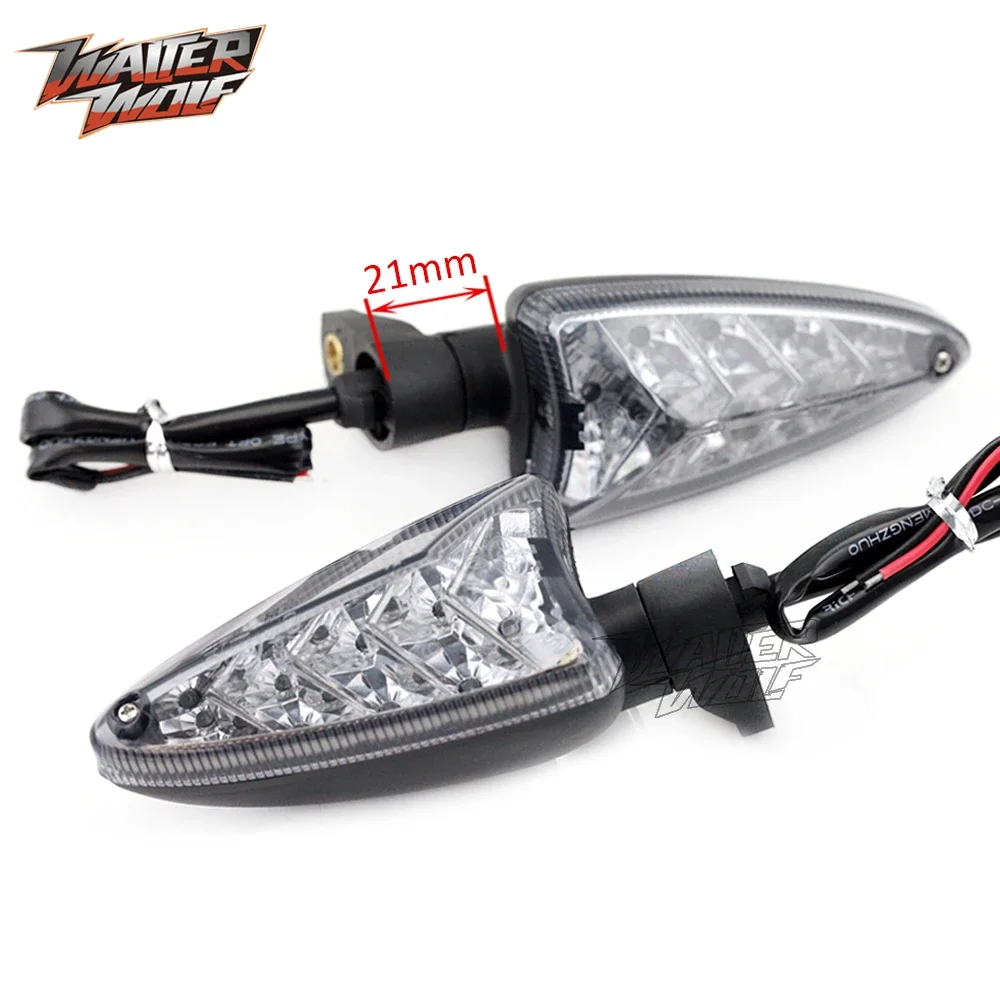 Turn Signal Light Lens For Speed Street Triple Daytona 675 R Tiger 800 XC 1050 Motocycle Accessoreis Indicator LED Blinker Lamp