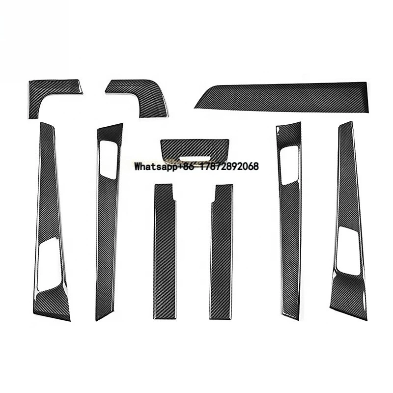 

Car Modified Parts High Glossy Carbon Fiber Car Interior Trim Strip for Panamera 971
