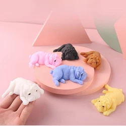 Squishy Dogs Anime Fidget Toys Puzzle Creative Simulation Decompression Toy Kawaii Dog Stress Reliever Toys Party Holiday Gifts