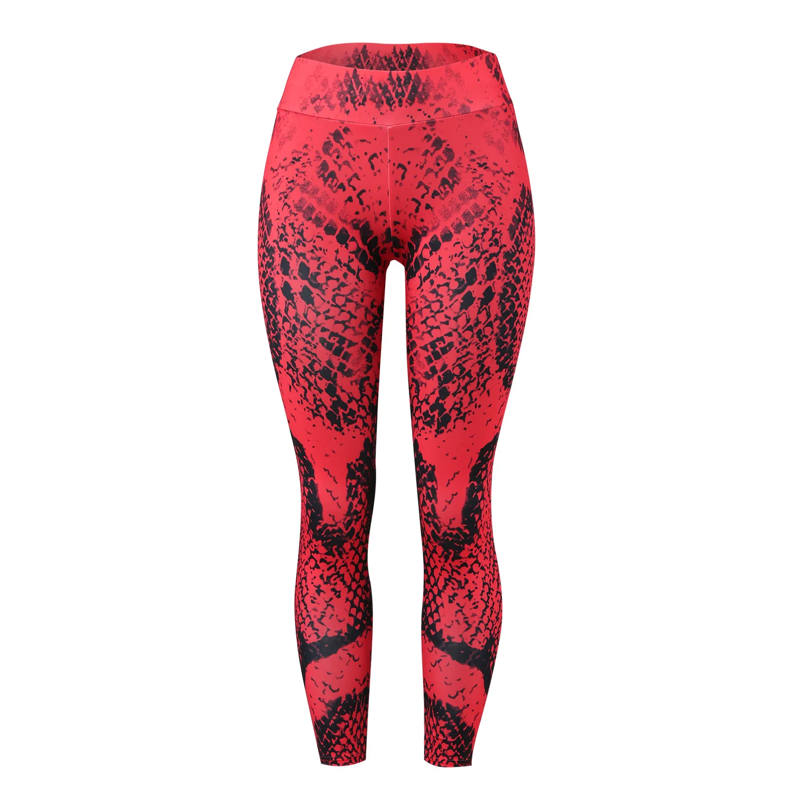 Workout Fashion Women\'s Fitness Sports Yoga Printed Pants Athletic Leggings Running Yoga Pants Dress Yoga Pants 레깅스