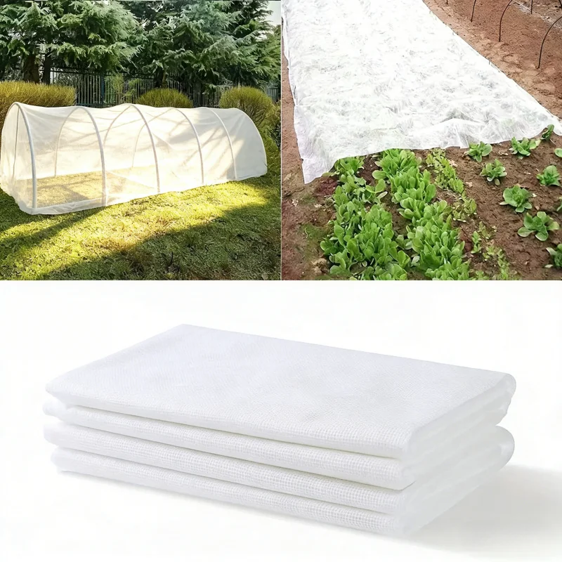 160CMX1000CMNon-Woven Fabric Plant Cold Protection Cover Gardening Floating Cover Cloth Vegetable Fruit Tree Frost Protection In