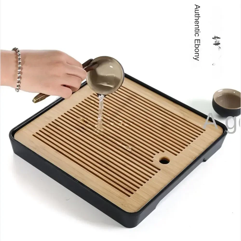 Teacup Clip Convenient Ebony Alloy Tea Tweezers Tweezer Bamboo Wooden Tea Clips Versatile Single or Multiple Tea Clip Tongs - view 4