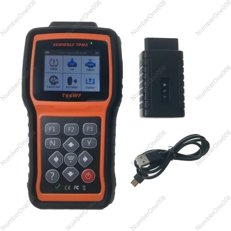 TPMS Diagnostic Tool Wifi Upgrade Tire Pressure Sensor Programming Code Reader Wireless Bluetooth OBD2 Scanner T66WF