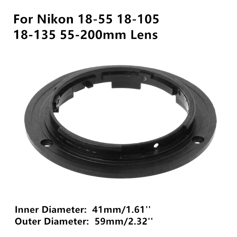 Camera Lens Bayonet Mount Ring Repair Parts For Nikon 18-55 18-105 18-135 55-200