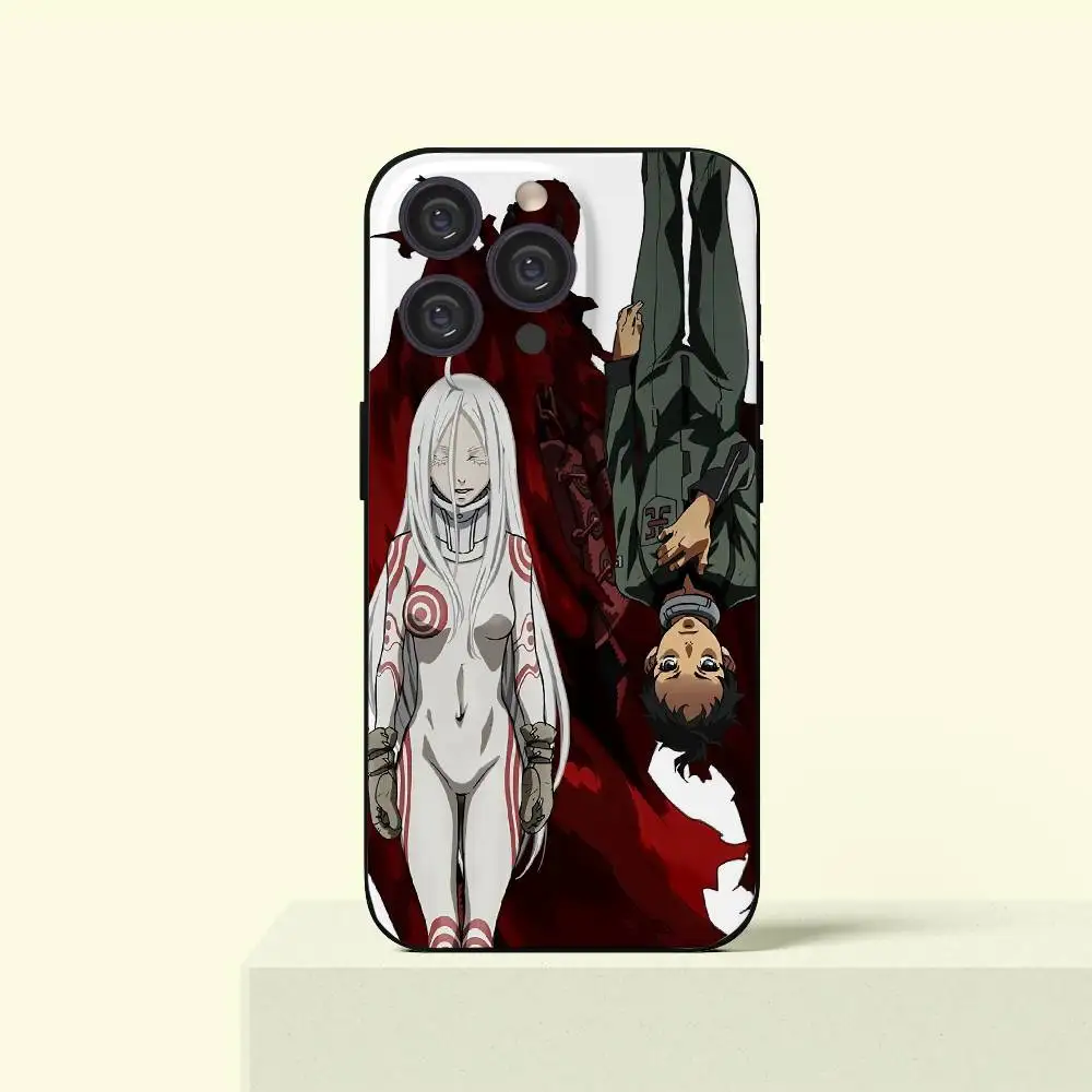 

D-DEADMAN W-WONDERLAND Phone Case For IPhone 16 16e Plus Pro MAX15 14 13 12 11 XSmax Soft Black Case