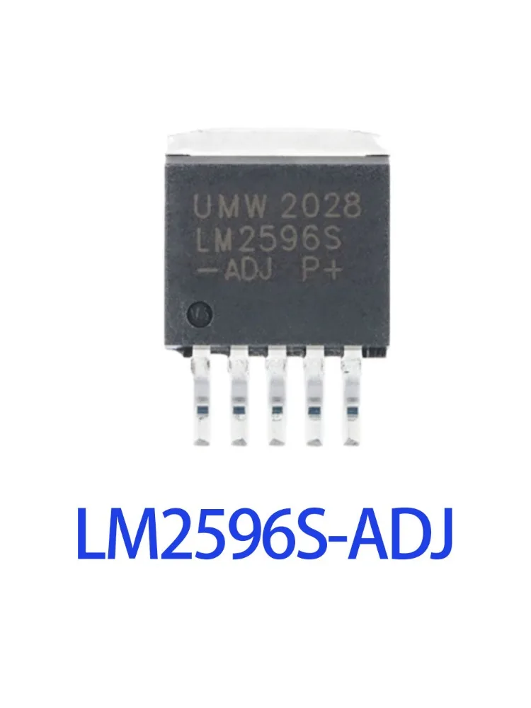 10PCS LM2596S-ADJ LM2596S TO-263 IC Chip