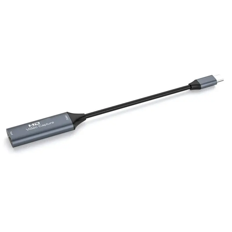 A31T Type-C Gaming Live Streaming Video Recorder USB 2.0 4K -Compatible Capture Card to Type-C 4K/30Hz
