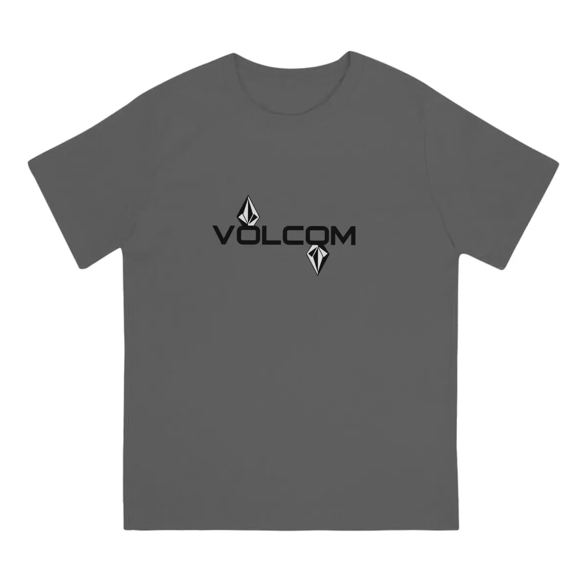 Men's T-Shirts Fan Funny Cotton Tees Short Sleeve V-Volcoms T Shirts Round Collar Clothing New Arrival