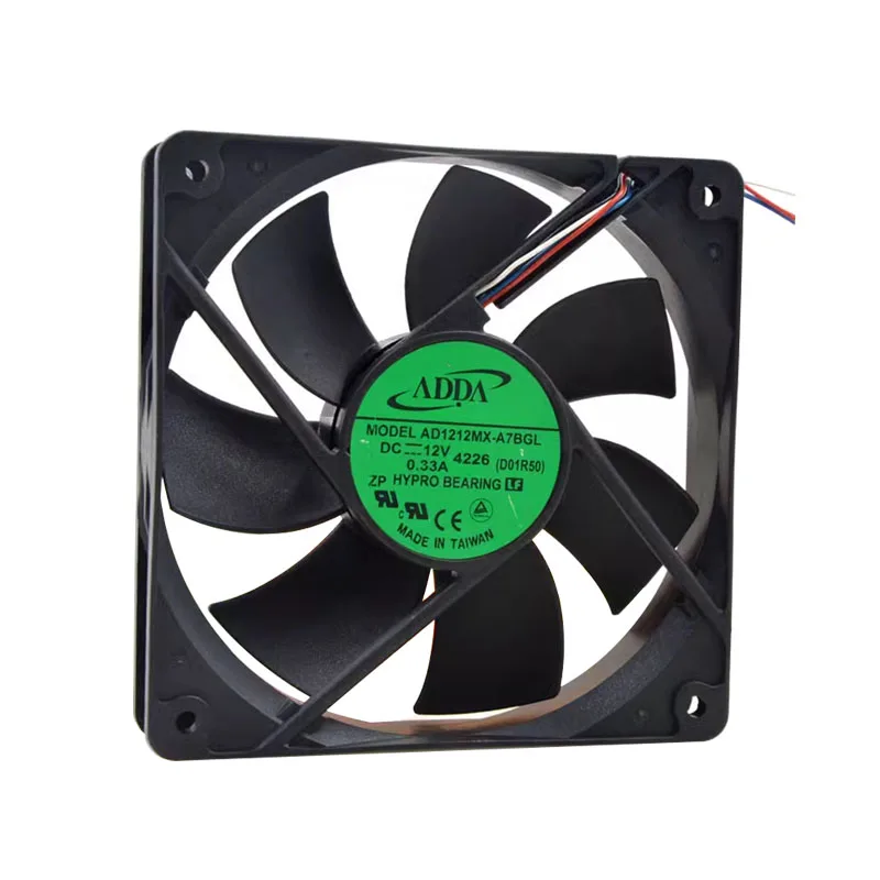 

НОВЫЙ ОРИГИНАЛЬНЫЙ AD1212MX-A7BGL 12 В 0,33 А ШИМ 12025 120*120*25 мм 12 см ОХЛАЖДАЮЩИЙ ВЕНТИЛЯТОР