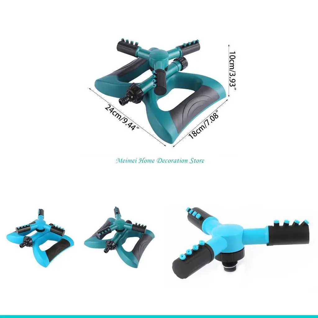 

H7BF Автоматический вращающийся на 360 градусов садовый спринклер для воды на газоне, быстрое соединение, вращающаяся насадка