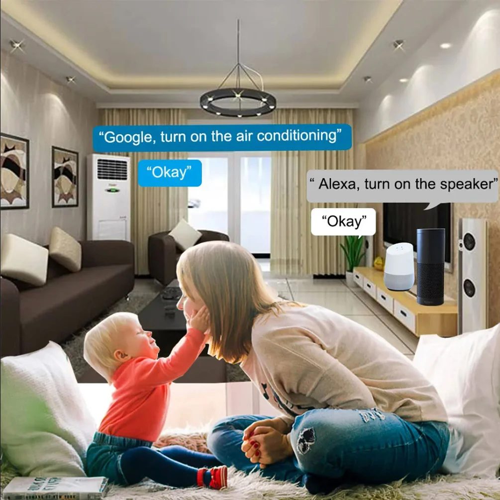 Tigreat WiFi Smart Plug EU, FR, 16A-Dual Mode Wifi&Bluetooth Big Power Socket-Timer/Voice/Remote Controller-Tuya/SmartLife/Alexa/Ifttt/Google Home Automation stopcontact - Nederlands