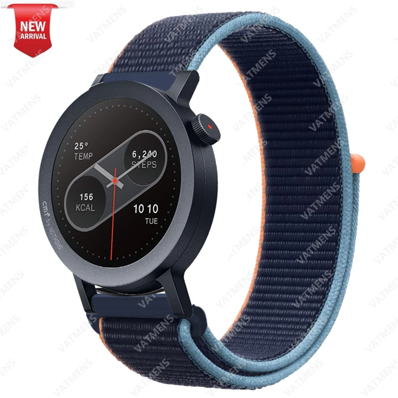 Watch Pro 2-Armband für CMF Watch Pro 2 Ersatz-Smartwatch-Armband, Nylon-Sport-Loop-Armband, Correa-Band – Detail 2