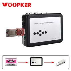 Cassette Tape Recorder Player Tapes to MP3 Digital Converter Save to USB Flash Drive Directly