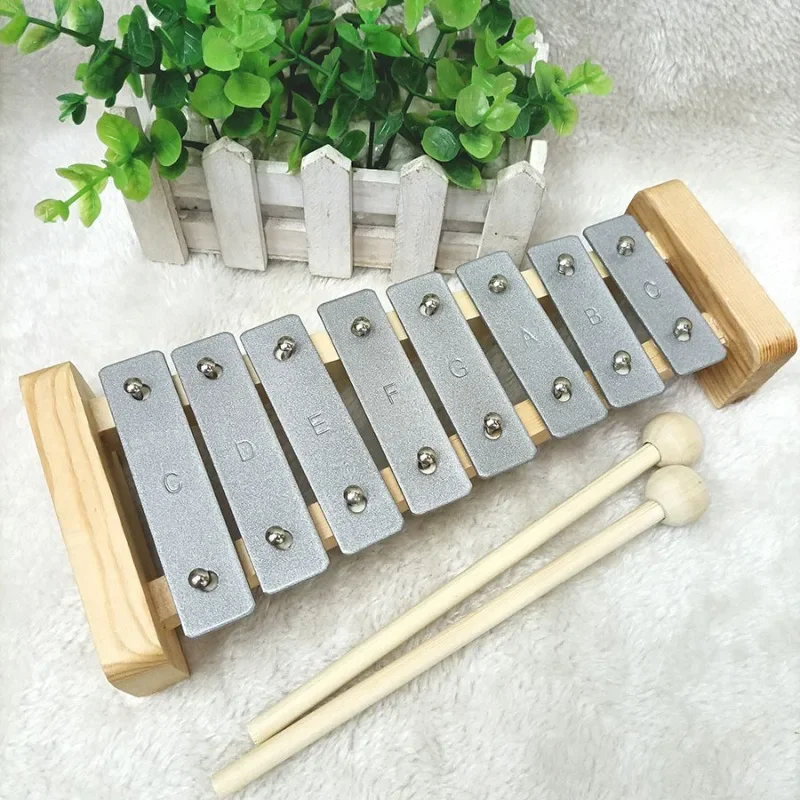 Eight-tone Aluminum Piano Sound Therapy Healing Aluminum Pianos Yoga Meditation Interesting Musical Percussion Instruments