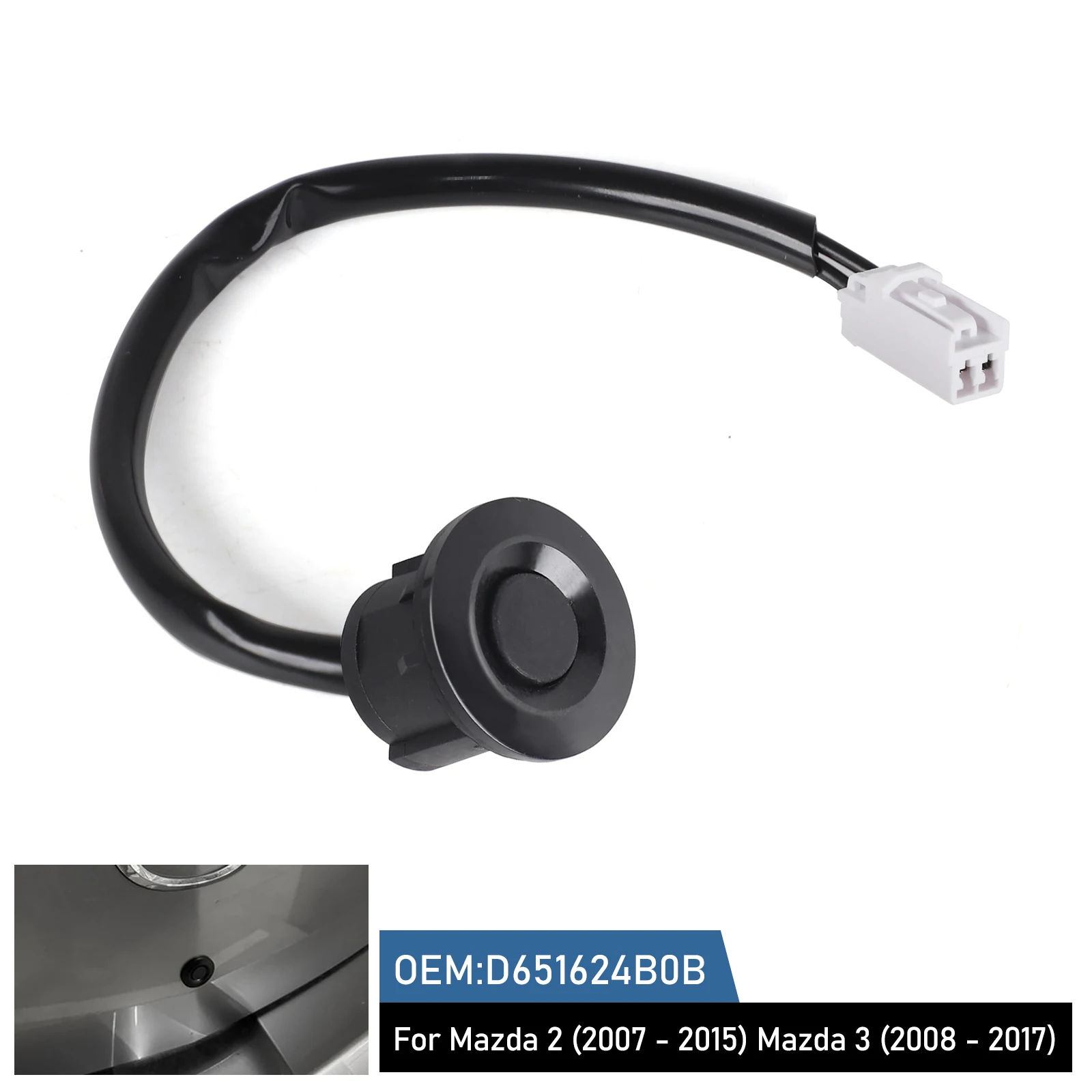 

D651624B0B Car Rear Trunk Boot Release Tailgate Button Switch For Mazda 2 2007-2014 2015 / Mazda 3 2008 2009 2010 2012-2016 2017