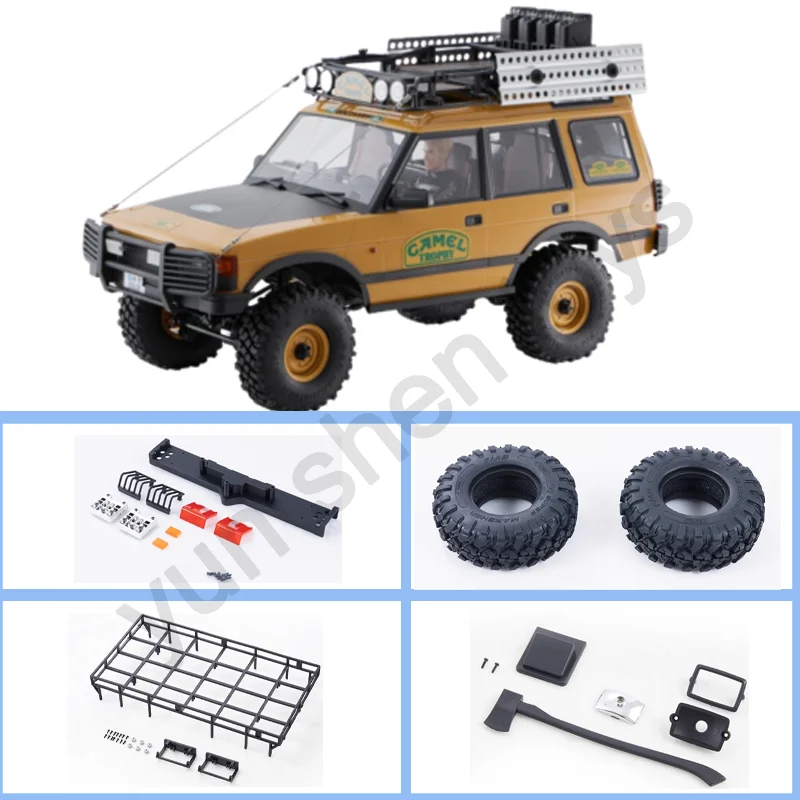 Fms Fcx10 1/10 Camel Cup Tire Car Shell Luggage Rack Original Factory Upgraded And Modified Remote Control Car Accessories