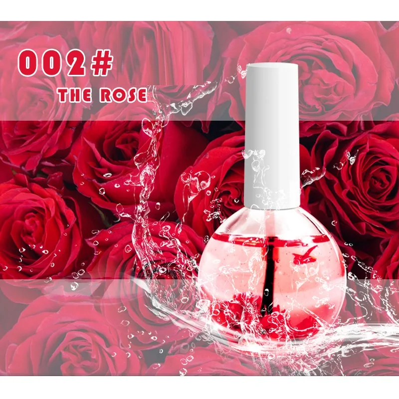 Nail Beauty Dried Flowers Nutrition Nail Treatment Oil Anti-agnail Nail Edge Moisturizing Nail Base Coat Natural Dried Flower Nu