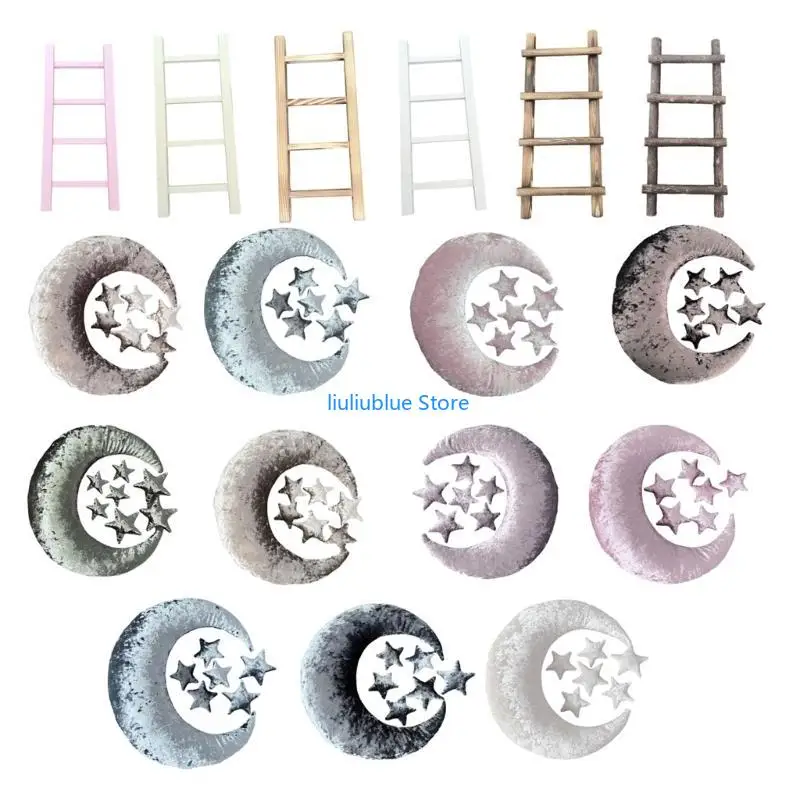 الوليد التصوير الدعائم القمر ستار صورة خلفية التظاهر الدعائم استحمام الطفل هدية 62CF #2