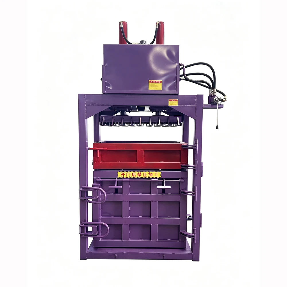 Factory Sells Multi-functional Small Vertical Hydraulic Baler For Compressing Garments.