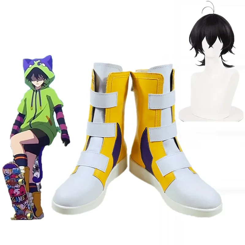 SK8 the Infinity Miya Shinya Cosplay Shoes Boots Halloween Costume Cosplay Accessories Cosplay women men shoes